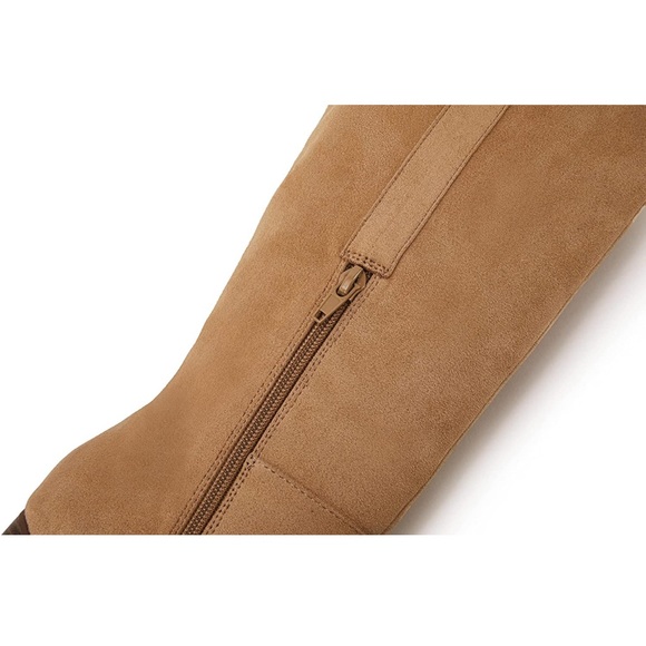 New Over the Knee Chunky Heel Boots - Picture 2 of 12